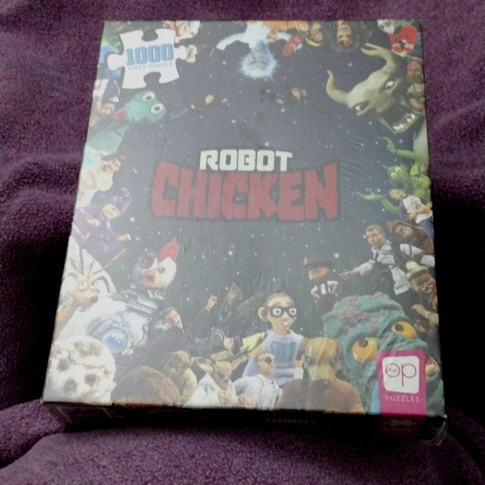 Brand new Robot Chicken puzzle , never opened
